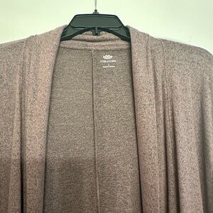 Maurices Soft Knit Cardigan - Taupe
